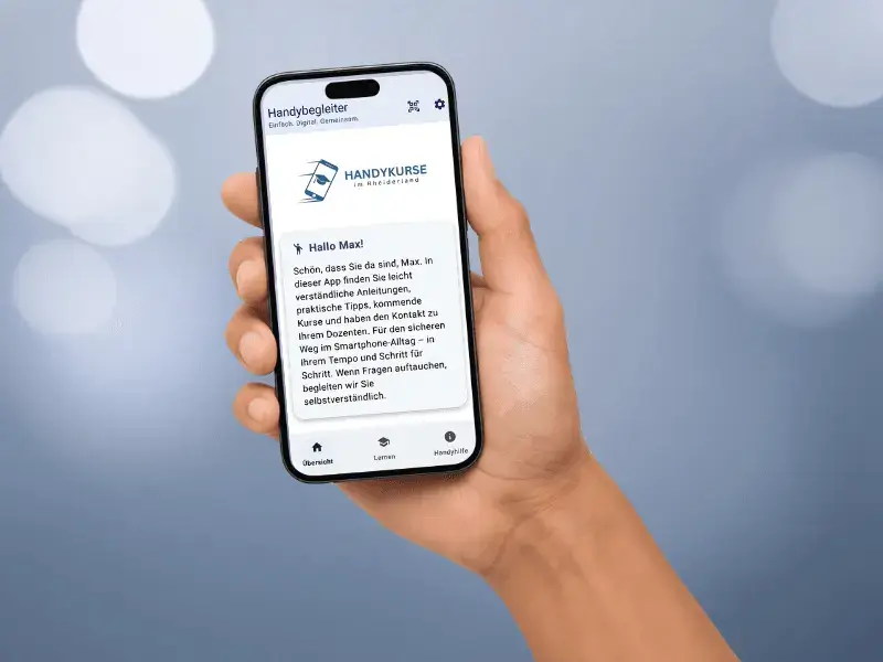 Handybegleiter App Vorschau